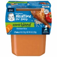 Gerber Sitter 2nd Foods Chicken Rice Baby Meals (Pack of 3)