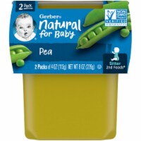 Gerber 2nd Foods Natural for Baby Baby Food Pea (Pack of 3)