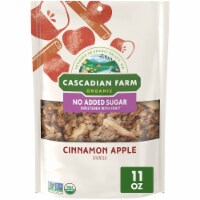 Organic No Added Sugar Cinnamon Apple Granola (Pack of 16)