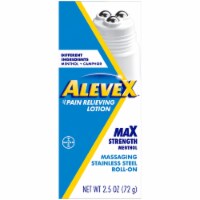 AleveX Pain Relieving Lotion with Rollerball Applicator (Pack of 8)