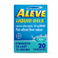 Liquid Gels Naproxen Sodium Pain Relieve (Pack of 4)