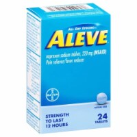 Aleve Pain Reliever/Fever Reducer, (Pack of 8)