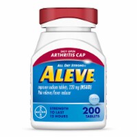 Tablets Easy Open Arthritis Cap Naproxen Sodium Pain Reliever (Pack of 12)