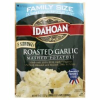 Idahoan roasted garlic mashed potatoes clearance