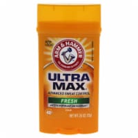 ULTRA MAX Deodorant- Fresh- Solid Wide Stick (Pack of 10)