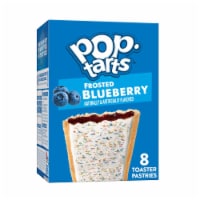 Pop-Tarts Toaster Pastries Breakfast Foods Frosted Blueberry (Pack of 32)