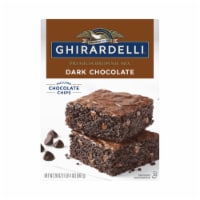 Dark Chocolate Premium Brownie Mix Includes Chocolate Chips (Pack of 3) Perspective: Main