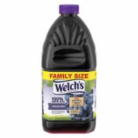 Welch's 100 Purple Juice, Concord Grape, 96 Fl Oz (Pack of 2)