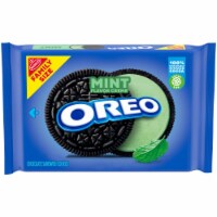 OREO Mint Creme Chocolate Sandwich Cookies, Family Size, 18.71 oz (Pack of 32)