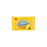 OREO Lemon Creme Sandwich Cookies Family Size (Pack of 4)