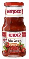 Casera Mexican Salsa Tortilla Chip Dip Medium 16oz Jar (Pack of 14)