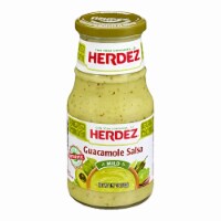 HERDEZ Guacamole Salsa Mild, 15.7 Oz (Pack of 16)