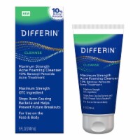 Differin Acne Face Wash with 10% Benzoyl Peroxide, (Pack of 2) Perspective: Main