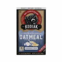 Kodiak Protein-Packed Blueberries and Cream Instant Oatmeal 1.76 Oz 6 Packets (Pack of 2)