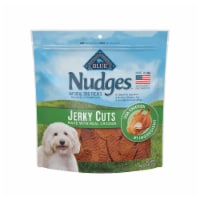 Blue Buffalo Nudges Jerky Cuts Natural Dog Treats, Chicken, 16oz Bag (Pack of 14)