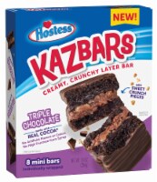 Hostess Kazbars, 10oz (Contains 8 Mini Bars) (Triple Chocolate) (Pack of 16)