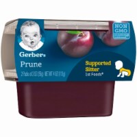 Gerber Natural Baby Food Prune - 2.0 Oz X 2 Pack (Pack of 3)