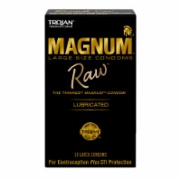 Trojan Magnum Raw Condoms - 10ct (Pack of 12)