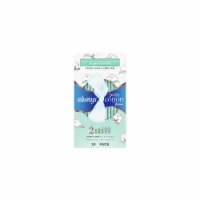 Always Pure Cotton Feminine Pads for Women Size 2 Heavy Flow with Wings (Pack of 32)