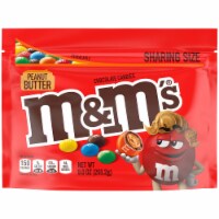 M&M S Peanut Butter Chocolate Candy Sharing Size - 9 Oz Bag (Pack of 3)