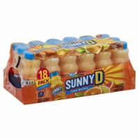 Sunny D Tangy Original Orange Flavored Citrus Punch, 6.75 Fl. Oz., 18 Count (Pack of 16)