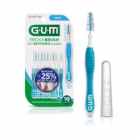 GUM Proxabrush Go-Betweens Cleaners Wide 10 Count (Pack of 2)