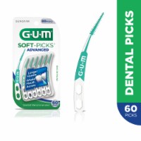GUM Soft-Picks Advanced Dental Picks 60 Count (Pack of 3)