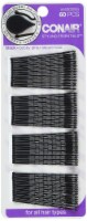 Conair Bby Pins Blk Size 60pc Conair Bobby Pins - Black 60ct (Pack of 24)