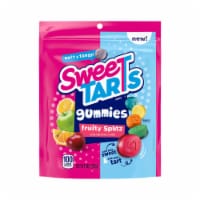 Sweetarts Gummies Fruity Splitz Fruit Flavored Gummy Candy 9 Oz Resealable Bag (Pack of 2)