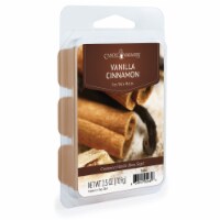 2.5 oz Wax Fragrance Melt Tart, Vanilla Cinnamon (Pack of 8)