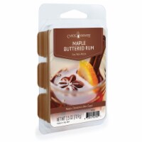2.5 oz Wax Fragrance Melt Tart, Maple Buttered Rum (Pack of 32)