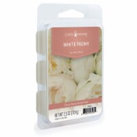 2.5 oz Wax Fragrance Melt Tart, White Peony (Pack of 8)