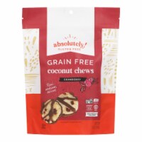 Absolutely Gluten Free Chews - Coconut - Cranberry - Gluten Free - Case of 12 - 5 oz.