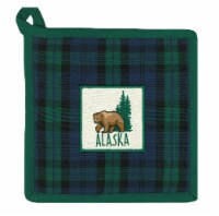 Arctic Circle Enterprises Frontier Plaid Bear Potholder Perspective: Main