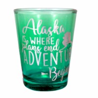 Arctic Circle Enterprises Alaska 49th State Shot Glass Perspective: Main