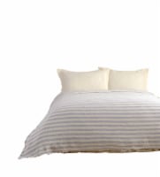 White with Gray Stripes