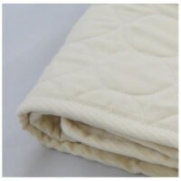 100% Organic Cotton Fully Quilted Machine Wash/Dry Pad - Baby Bunk 15 x 35