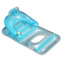 Swimline Inflatable 1 Person Swimming Pool Floating Lounge Chair, Colors Vary