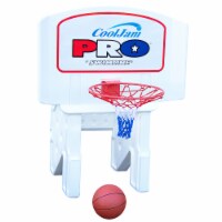Swimline 9195M Super Wide Cool Jam Pro In-Ground Poolside Basketball Hoop w/Ball