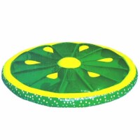 Swimline 9054G Inflatable 60  Lime Slice Pool or Lake Floating Water Raft, Green