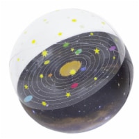 Swim Central 35260973 24 in. Inflatable Solar System Beach Ball with Stars & Planets