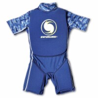 Swimline Lycra Floating Swimsuit Swim Trainer Wet Suit Life Vest Medium, Blue