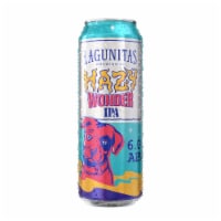 Lagunitas Hazy Wonder IPA Craft Beer Cans Perspective: Main
