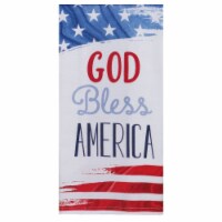 Kaydee Designs God Bless America Dual Purpose Kitchen Towel Perspective: Main