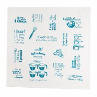 KD TEAL FLOUR SACK TOWEL Perspective: Main