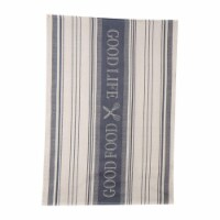 Kay Dee 6662043 18 x 28 in. Graphite Cotton Tea Towel - Pack of 6 Perspective: Main