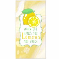 Kaydee Designs Lemons & Vodka Dual Purpose Kitchen Towel Perspective: Main