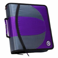 Dual Ring Binder&#44; 1.5 in. - Purple