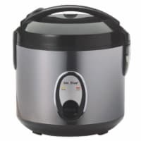 6 Cup Rice Cooker With Stainless Steel Body