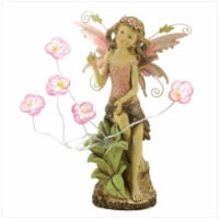 100 Peony Fairy Solar Statue